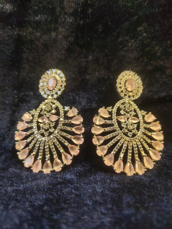 AD Stone Earring
