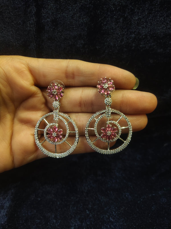 AD stone Earring