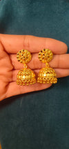 plain jhumka earrings