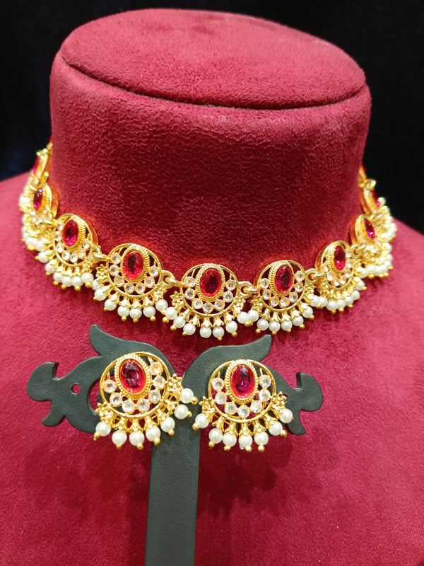 Moti Pearl Traditional Necklace