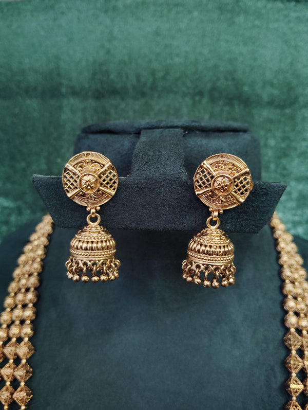 Long Traditional Beads Mala Necklace