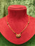 Short mangalsutra with pendant