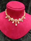 Rajvadi Kundan Antique Necklace
