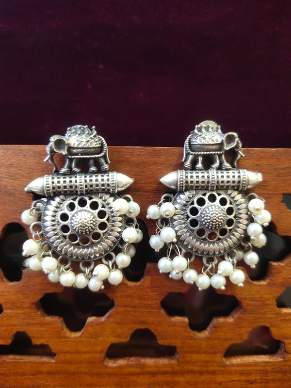 Oxidise Earring