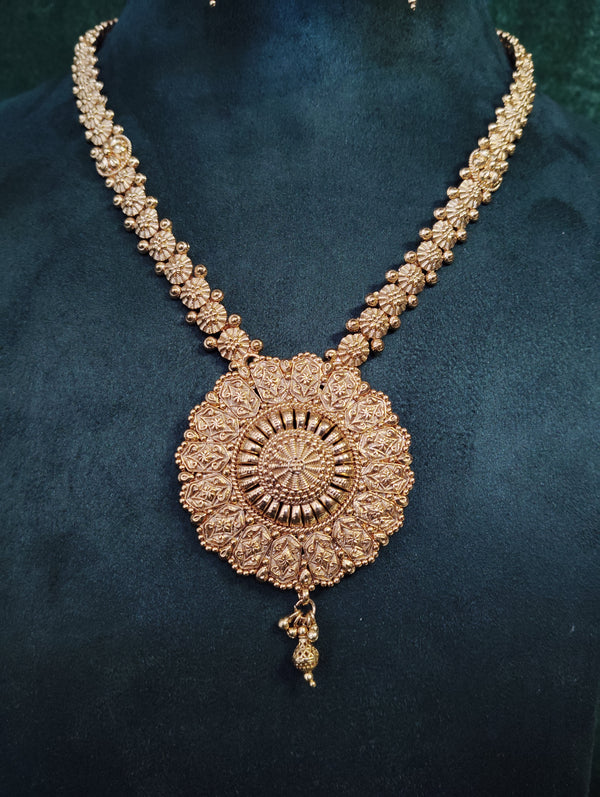 Long gold plated Necklace