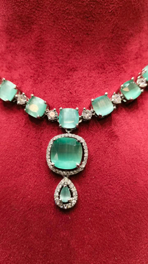 AD Stone Necklace