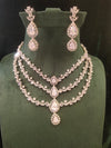 Layer AD stone Necklace....Rani Har