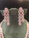 Layer AD Stone Necklace long