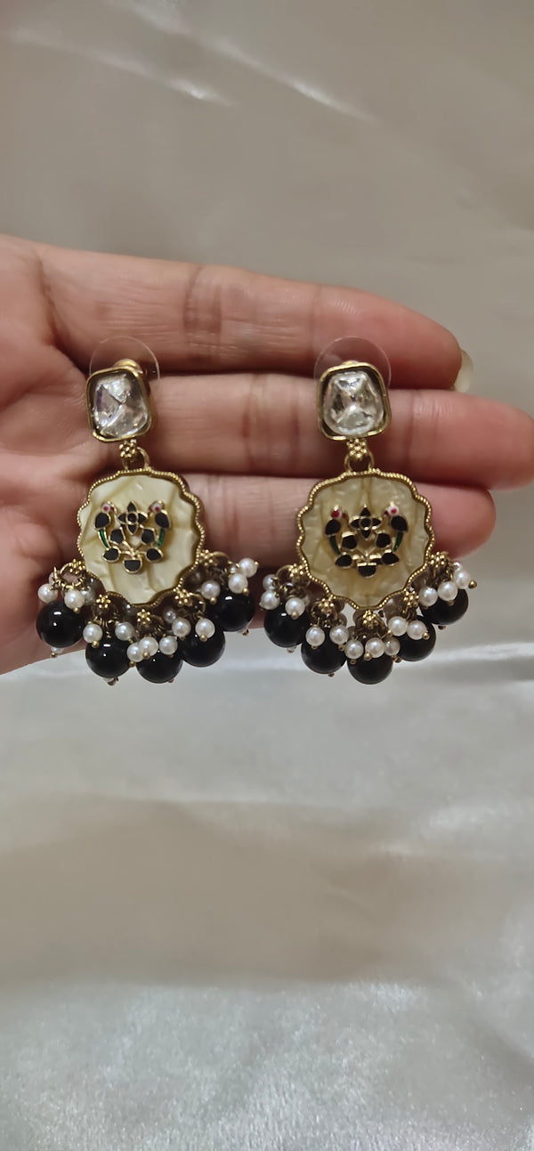 Kundan Minakari Earring