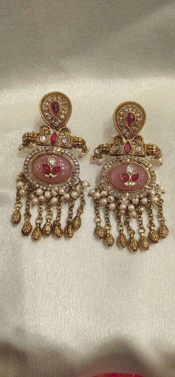 Heritage Kundan Earring