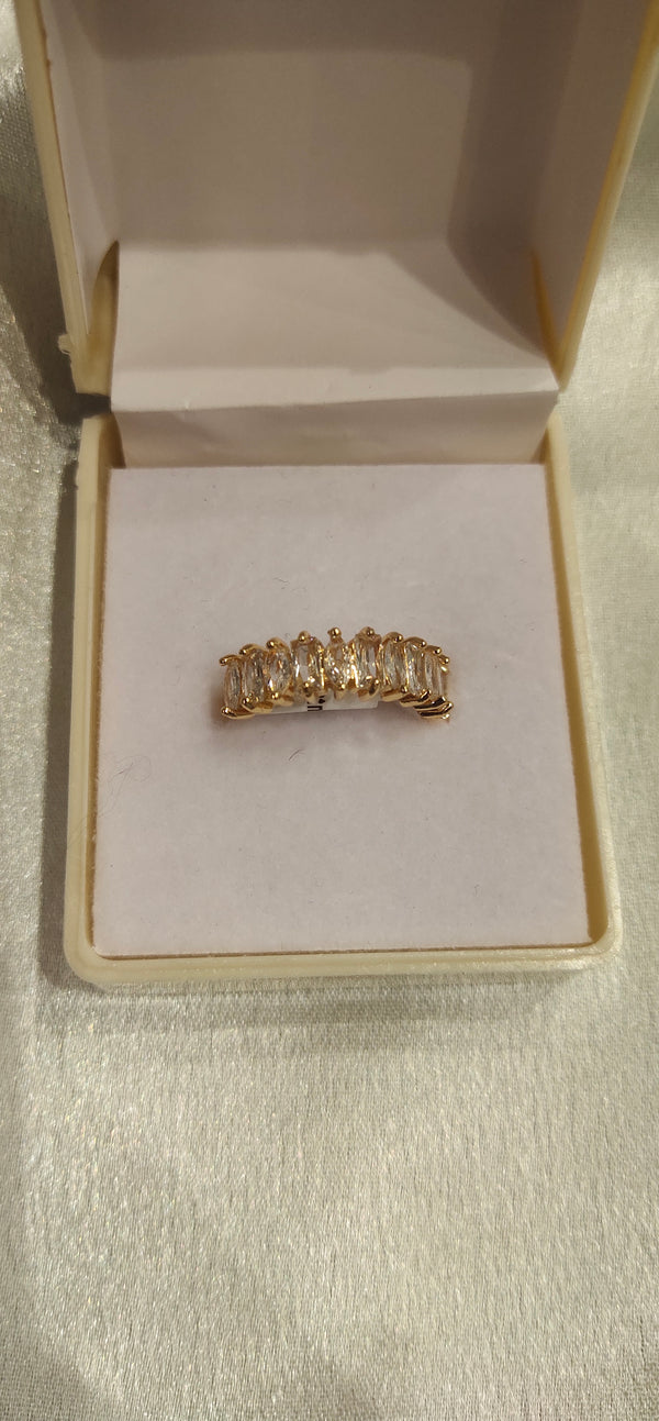 Adjustable finger Ring Gold plated