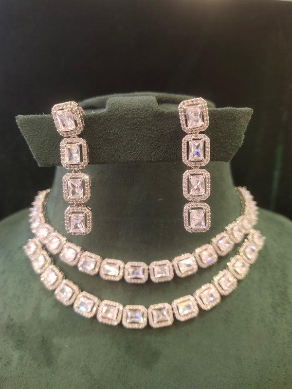 AD Stone Necklace