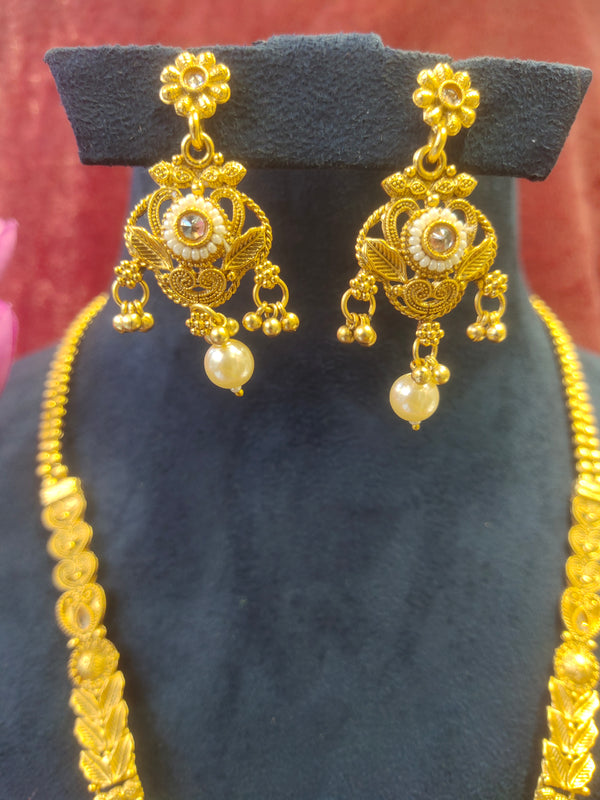 Long rajvadi Necklace