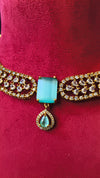 Stone AD necklace