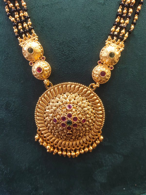 Long Damru Mangalsutra
