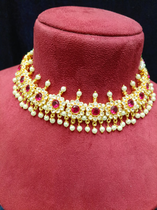 Moti Pearl Traditional Necklace