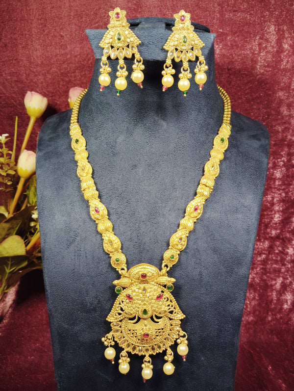 Rajvadi Long Necklace
