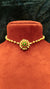 Delicate Necklace Choker With Multi Colour Stone