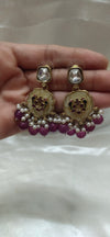 Kundan Minakari Earring