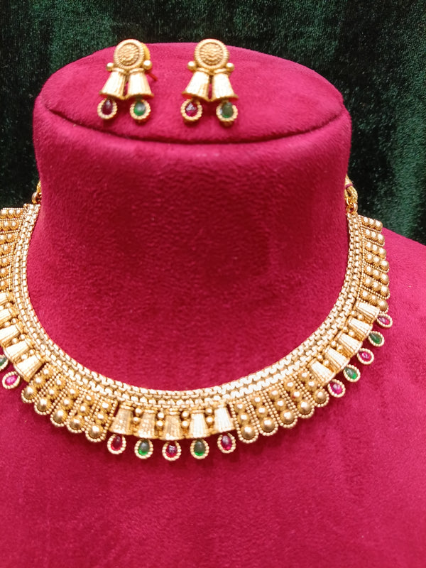 Antique Rajvadi Necklace