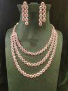Layer AD Stone Necklace long