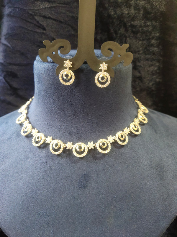 AD Stone Delicate Necklace