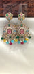 Multy colour Kundan Earring