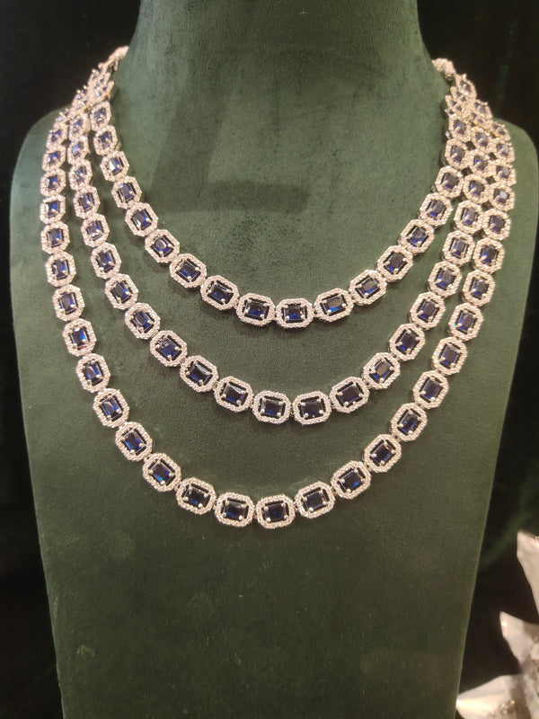 Layer AD Stone Necklace