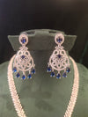 Long AD Stone Necklace