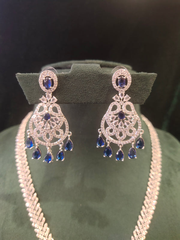 Long AD Stone Necklace