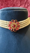 Choker Necklace With Moti
