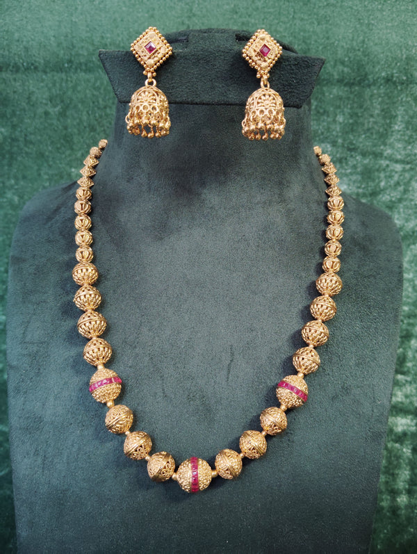 Long Traditional Mala Necklace