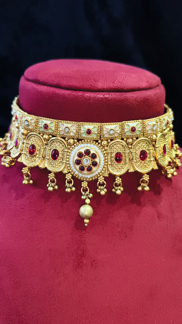 Choker Rajwadi Necklace