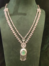 Long Layer AD Stone Necklace...