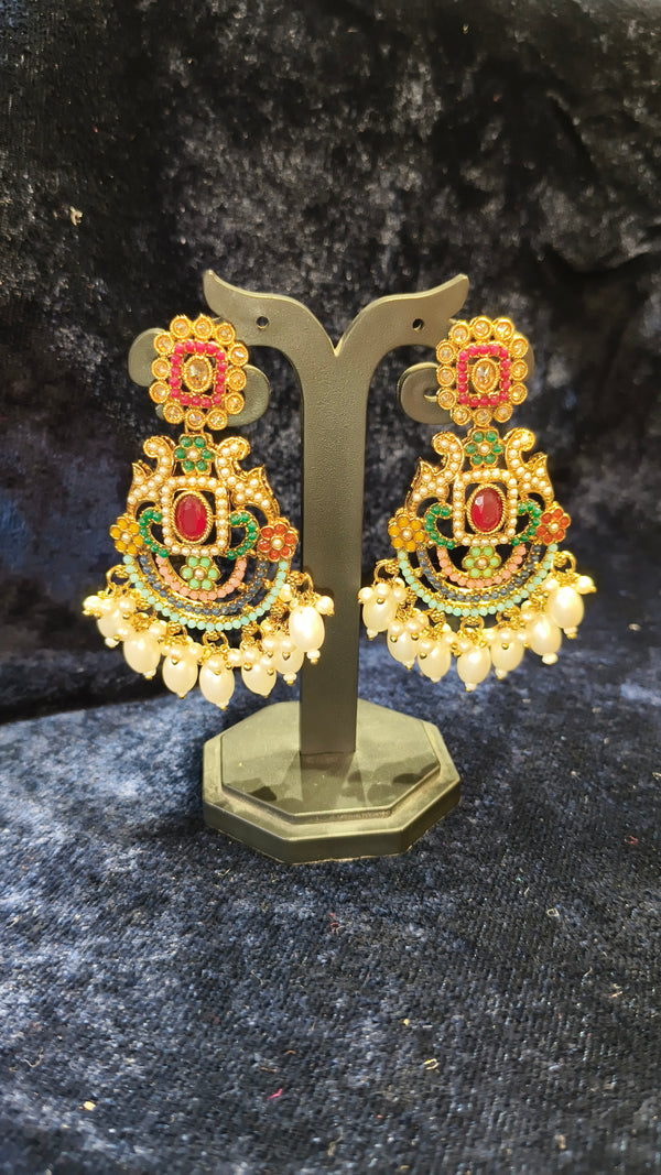 Moti Kundan Choker Necklace