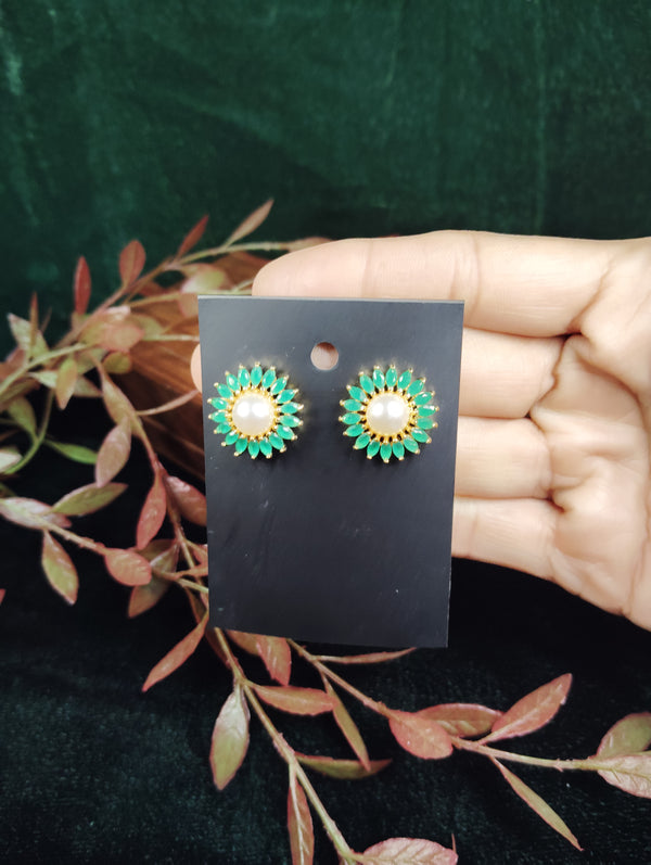Moti Pearl Traditional Earring Stud