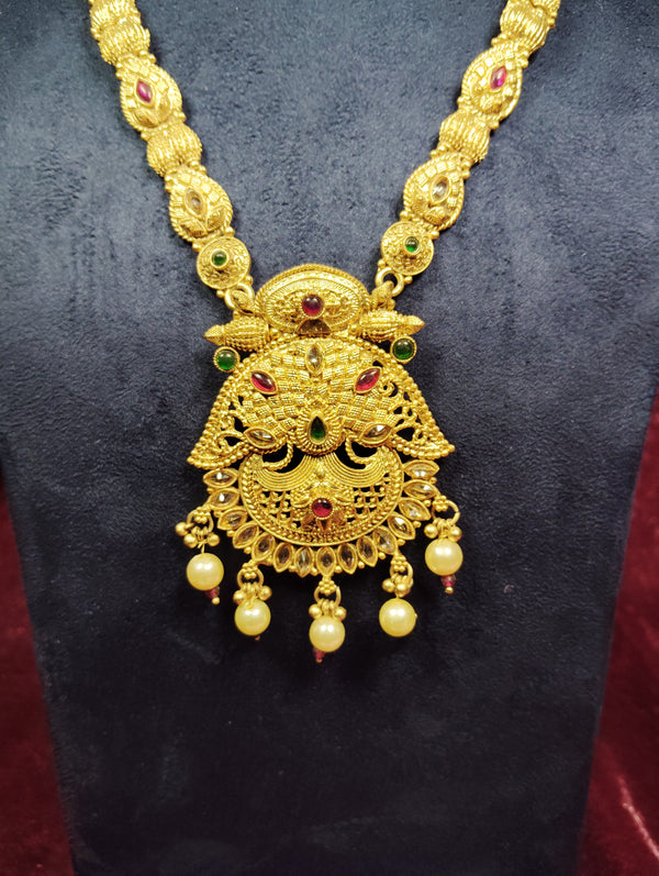 Rajvadi Long Necklace