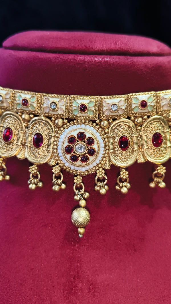 Choker Rajwadi Necklace