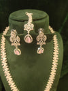 AD Stone Long Necklace