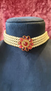 Choker Necklace With Moti