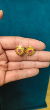 Stud Earrings With Stone