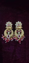 Chand Bali With Kundan
