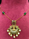 Delicate Necklace Invisible necklace with stone temple necklace