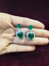 Hanging stone Earring