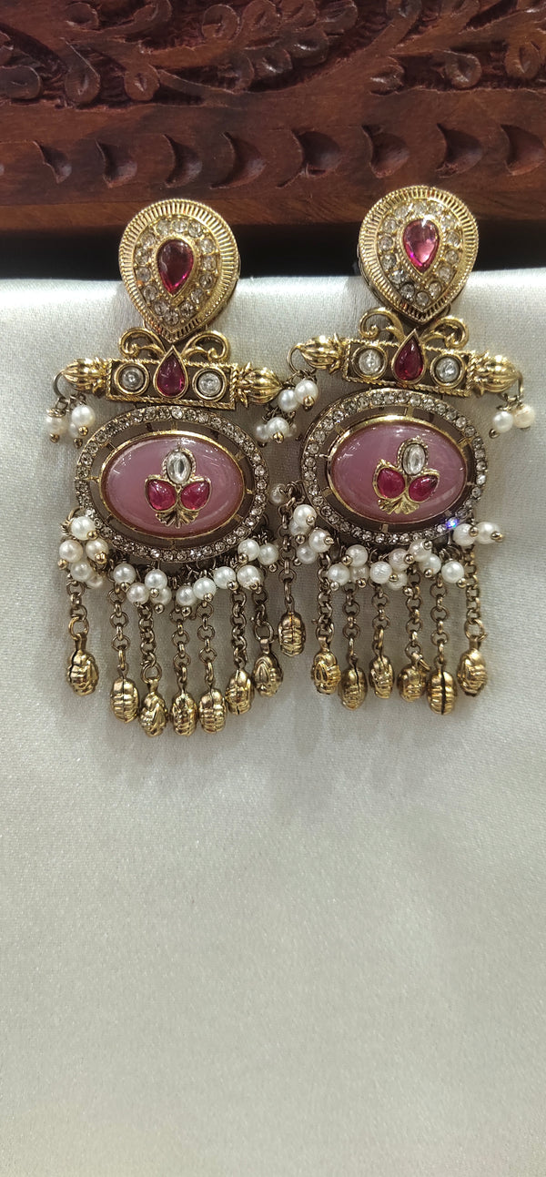 Heritage Kundan Earring