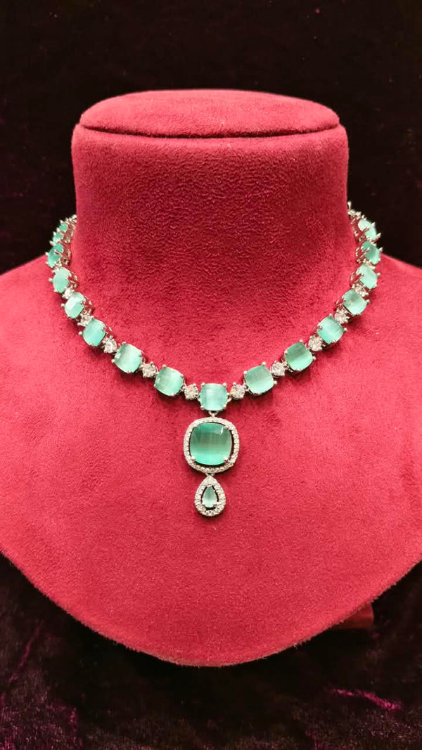 AD Stone Necklace