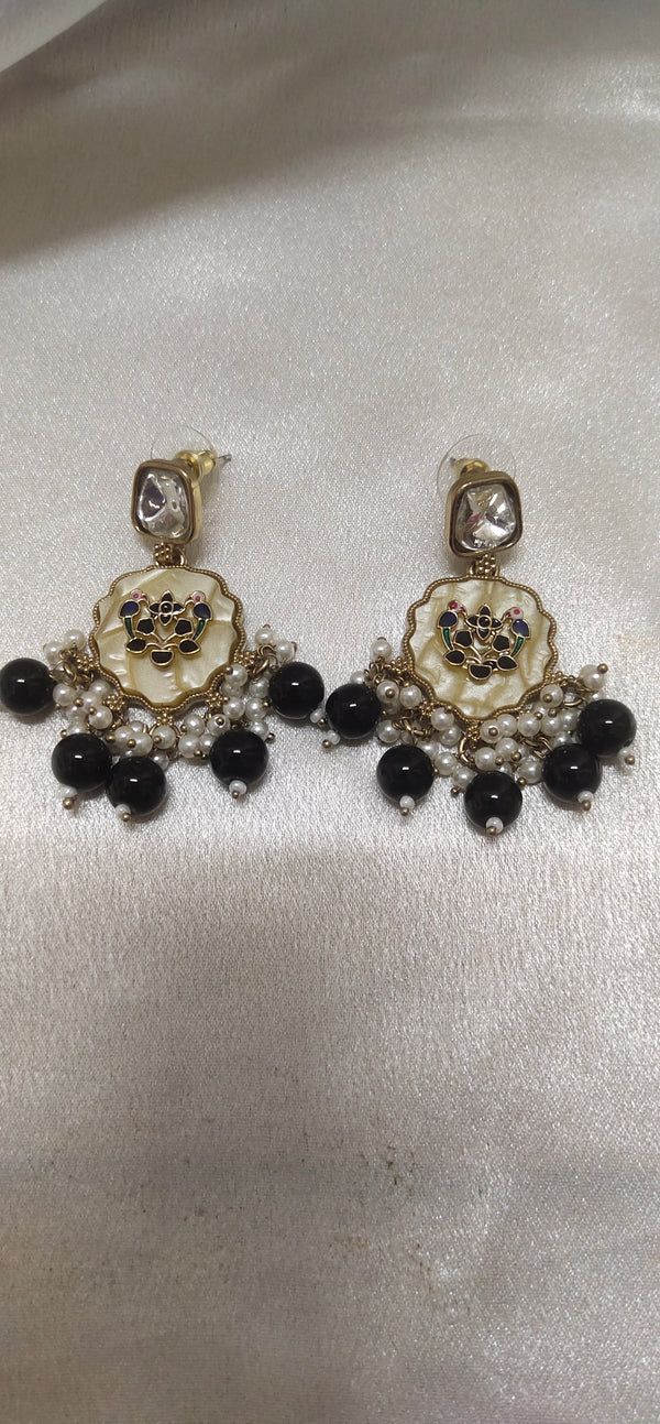 Kundan Minakari Earring