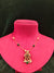 Delicate Necklace Invisible necklace with stone moti kundan