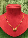 Short mangalsutra with pendant