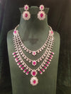 Long AD Stone Layer Necklace